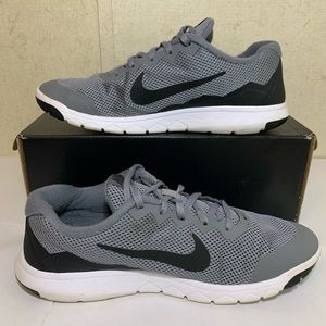 Nike Men’s Flex Experience RN 4 Shoes (Grey/Black)